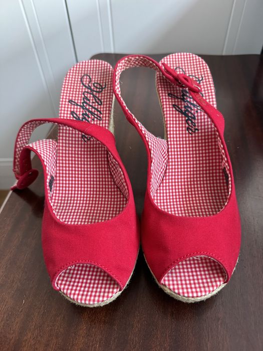 Sandaly na koturnie Tommy Hilfiger r.40 25,5 cm
