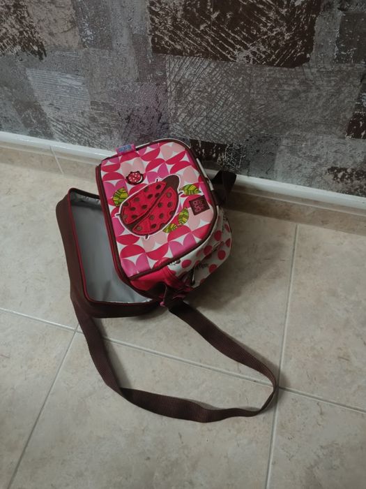 Mochila e lancheira Lady Bug