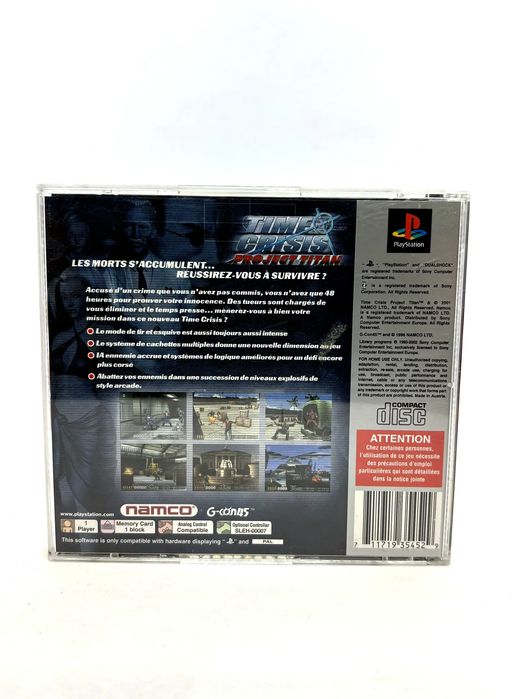 Time Crisis Project Titan PS1 PSX Po Angielsku