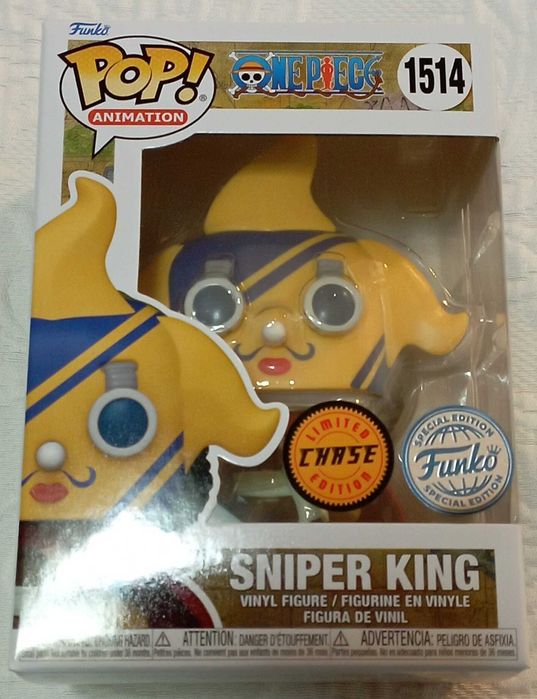 funko pop one piece 1514 sniper king special edition chase