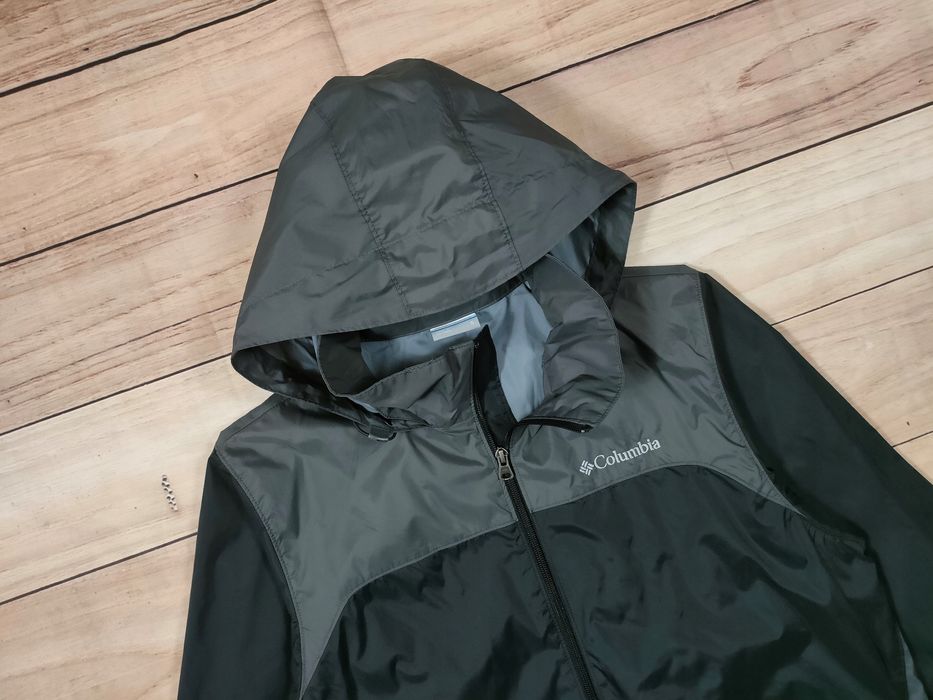 COLUMBIA Kurtka Męska Wiatrówka Logowana r. S/M