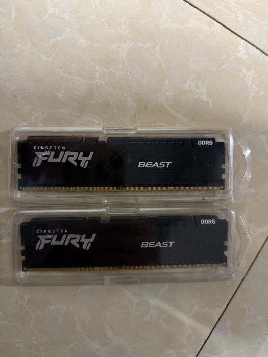 оперативна пам’ять kingston fury beast 32 gb ddr5 (2×16 gb)
