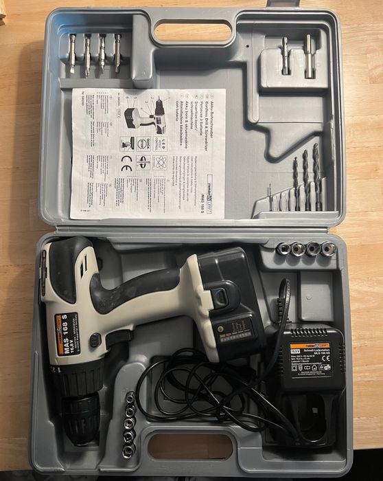 wiertarko - wkrętarka Meister Craft MAS 168 S