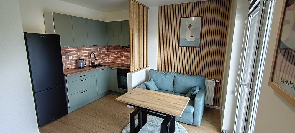 Kawalerka 28m2 z sypialnią, balkonem i miejscem postojowym | Kieźliny koło Olsztyna | Pet Friendly