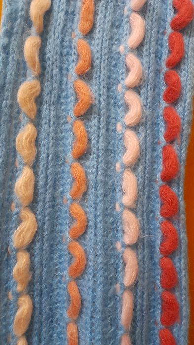 Cachecol comprido Mohair com 1,60m - Novo