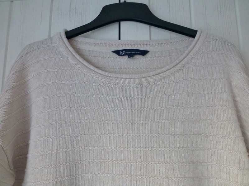 Crew Clothing Company beżowy damski sweter 46