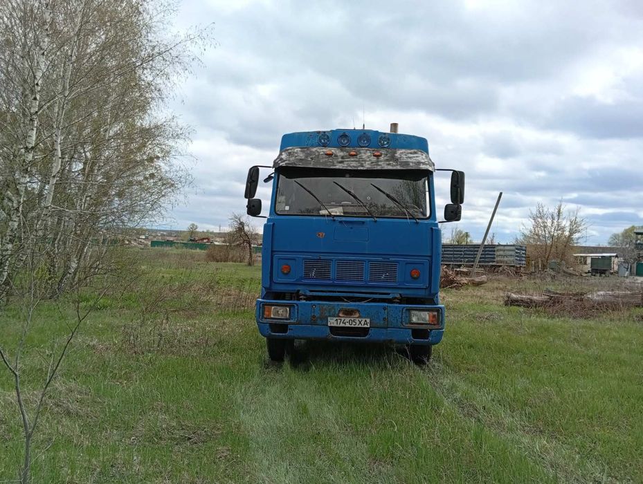 МАЗ з причіпом ``
