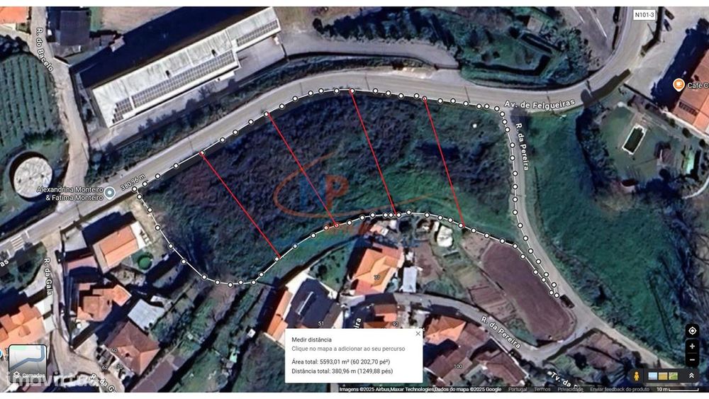 Terreno de construção com 5.600 m2 — Margaride (Santa Eulália), Várzea, Lagares, Varziela E Moure, Porto