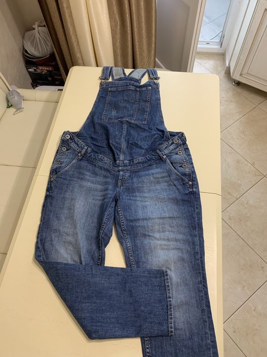 Комбензон комбенизон джинсовий для вагітних H&m 44 р XL