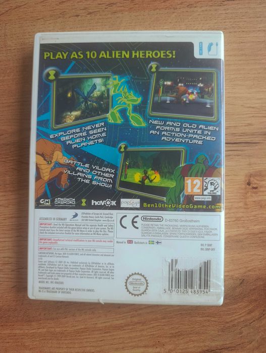 Ben 10 Alien Force Vilgax Attacks - gra na Nintendo Wii