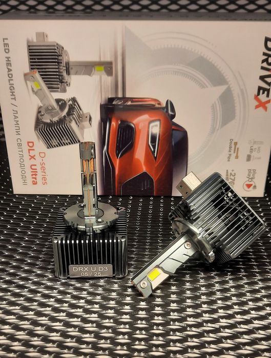 Світлодіодна (LED) лампа DriveX DLX Ultra D3S/ D1S/D8S/D5S 6000K/55W
