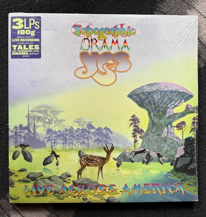 Yes ‎– Topographic Drama (Live Across America) Opole • OLX.pl