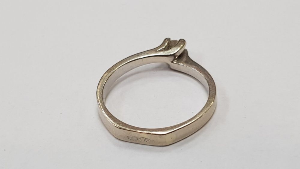 0.1CT! ZŁOTY PIERŚCIONEK + BRYLANT/ 585/ 2.5g/ R11/ sklep Gdynia