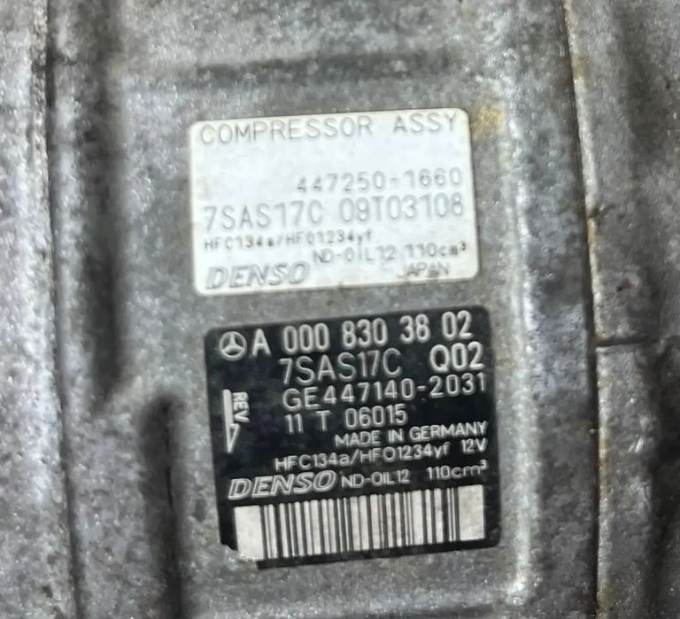 Compressor Ar Condicionado Mercedes GLE Ref: A0008303802/7SAS17C/GE4471402031