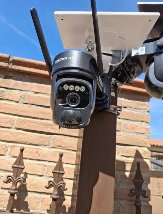 Kit Câmera 4G SIM Card - Bateria e Painel solar