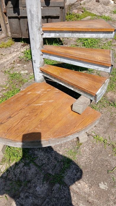 Schody dębowe/ nakładki