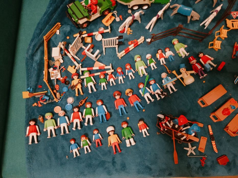 Playmobil dużo ludziki i części dla zbieracza 1974