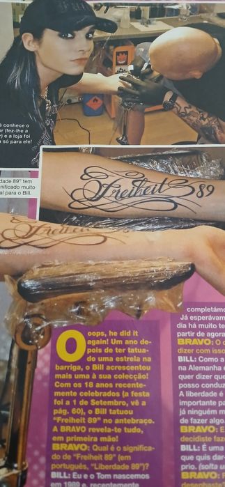Capa Bravo + Entrevista  Bill-Tokio Hotel