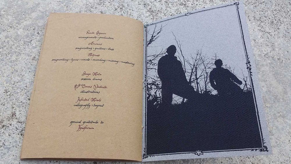 Everto Signum Beastiary Ltd CD Livro Artesanal A5 Black Metal Portugal