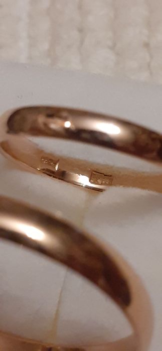 Obrączki złote 14K