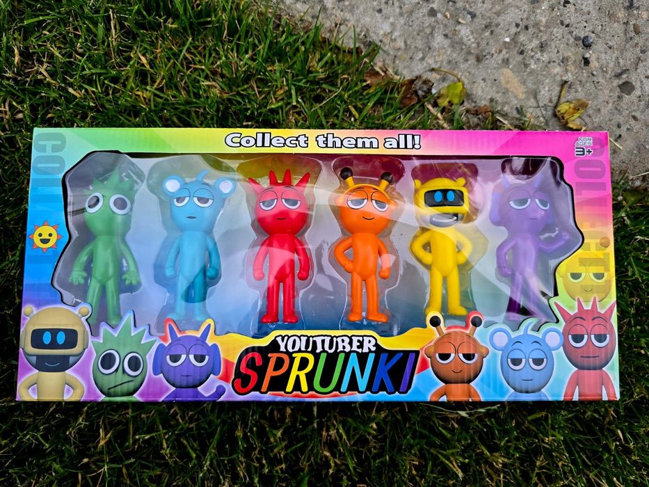 Ekstra figurki Youtuber Sprunki HIT zestaw nowe