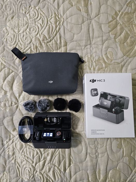 DJI MIC 3 (2TX + 1RX + Charging Case) Оригинал