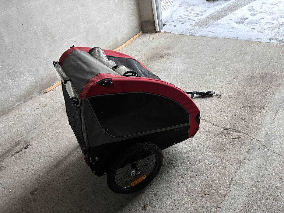 Wózek rowerowy dla psa Klarfit Husky