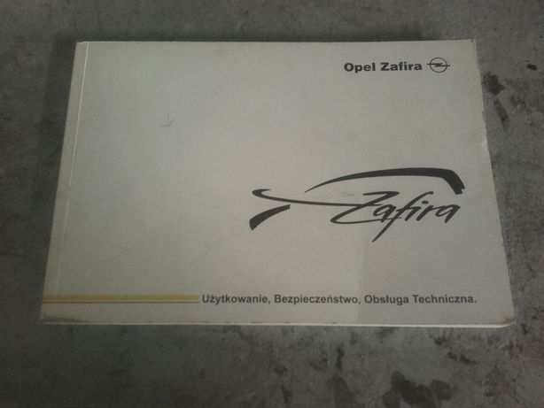 Opel Zafira instrukcja obsługi po Polsku Inowrocław • OLX.pl