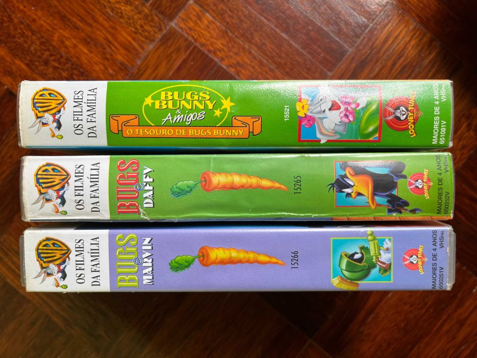 VHS Looney Tunes (1997-99) DUB PT-PT