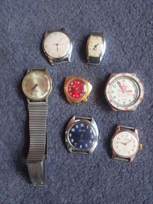 Часы наручные СССР и более современные