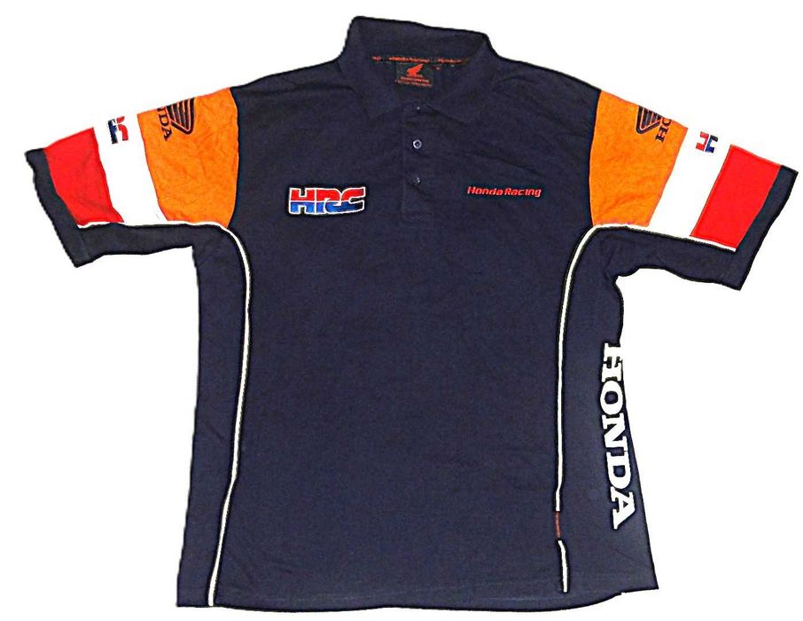HONDA RACING - Oryginalna Koszulka POLO - Rozmiar M