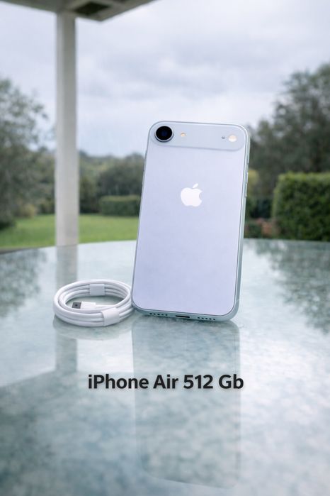 iPhone Air 512 GB – Novo, Bateria 100%, Caixa e Acessórios Originais