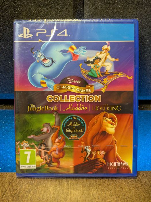 Disney Classic Games Collection PS4 / PS5 trzy gry dla dzieci, Aladyn
