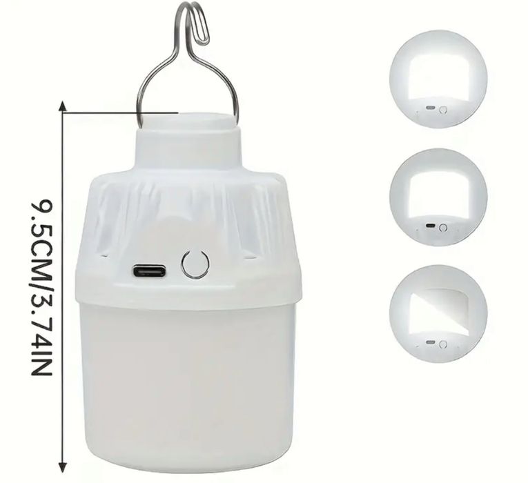 Led лампа на акамуляторі