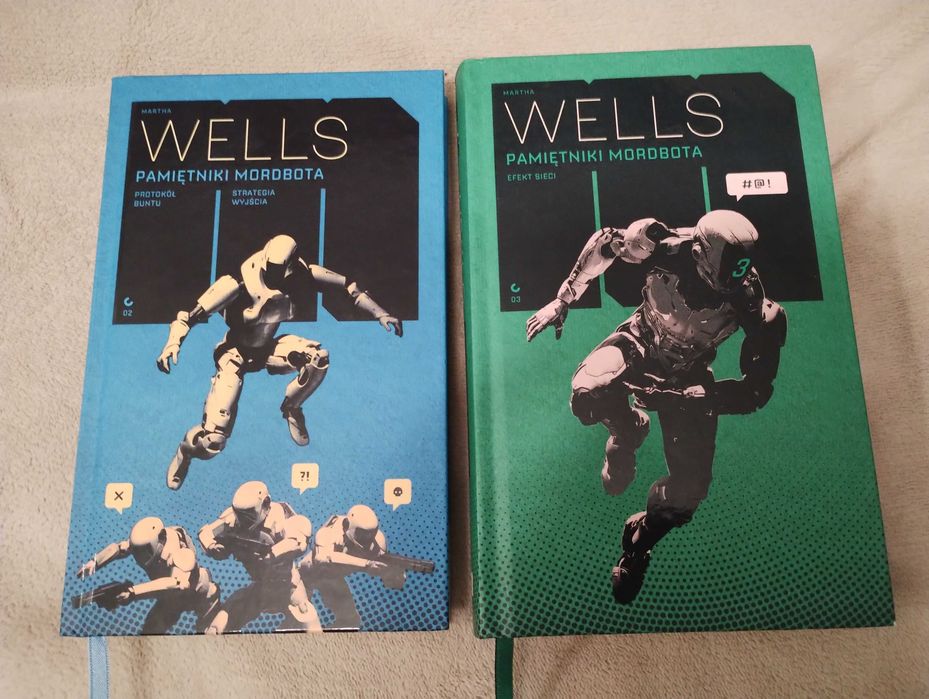 Wells - Pamiętniki Mordbota 2 książki