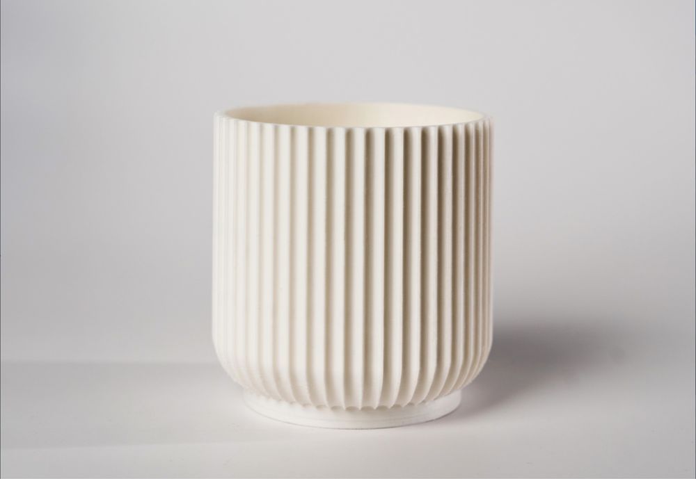 Vaso pequeno e redondo 3D