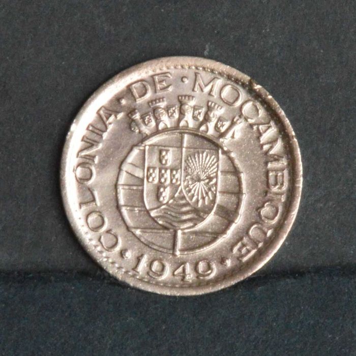 Mozambique 20 centavos 1949 - olx X10408