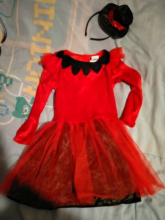 Костюм карнавальний дами відьмочки р.110-116