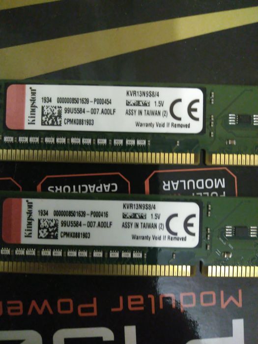 ОЗУ ddr3 1600,1333