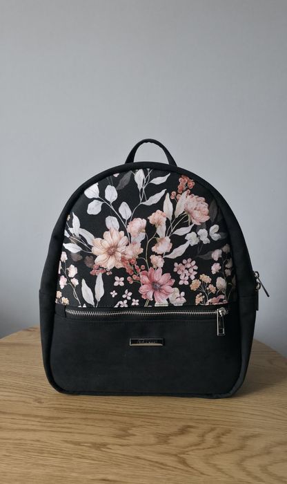 Plecak czarny handmade