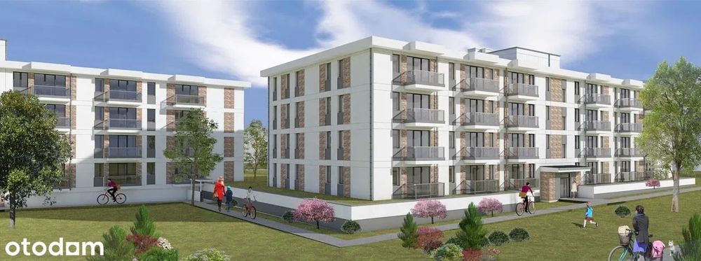 3-pokojowe mieszkanie 51m2 Bezpośrednio
