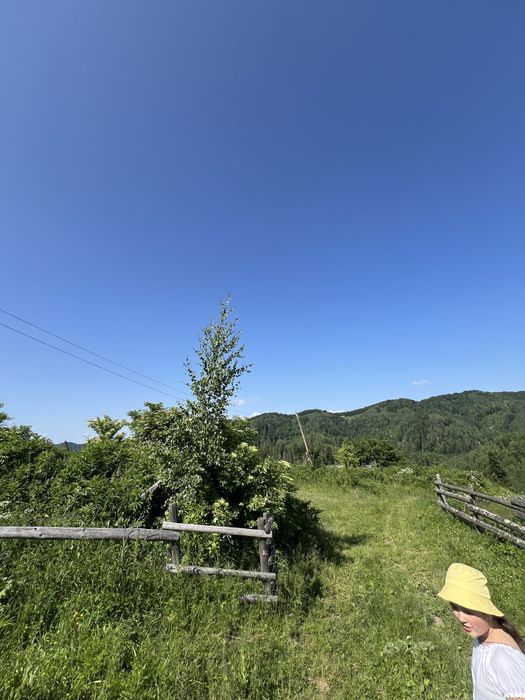 Продам ділянку в горах з гарним краєвидом