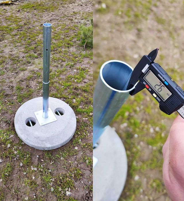 Parasol Ogrodowy Duży Barowy Piwny 3m - 4.5m 400cm 450 cm 100kg POLSKI