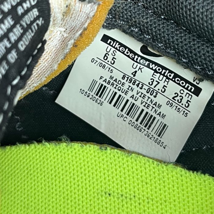 Czarne damskie sportowe buty nike roche 37,5