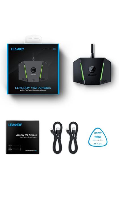 LeadJoy VX2 Aimbox – Adaptador Teclado/Rato para Consola