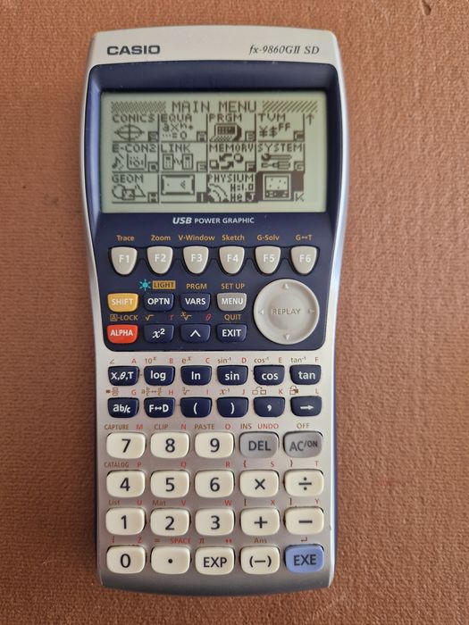 Calculadora Gráfica CASIO FX-9860GII SD