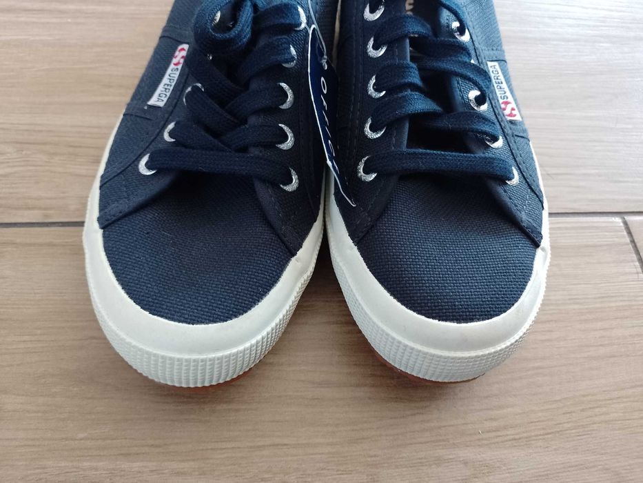 SUPERGA tenisówki nowe 38 granatowe