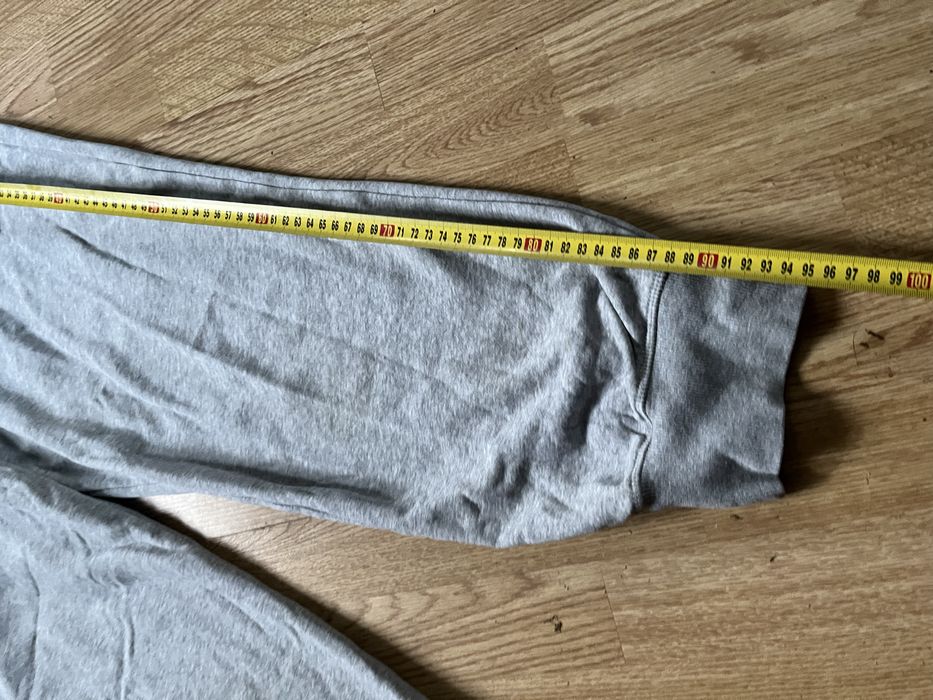 Spodnie Adidas orginał bawełniane XL szare