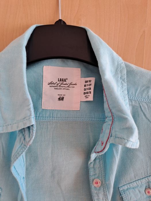 bluzka H&M 152 koszulowa dziewczęca