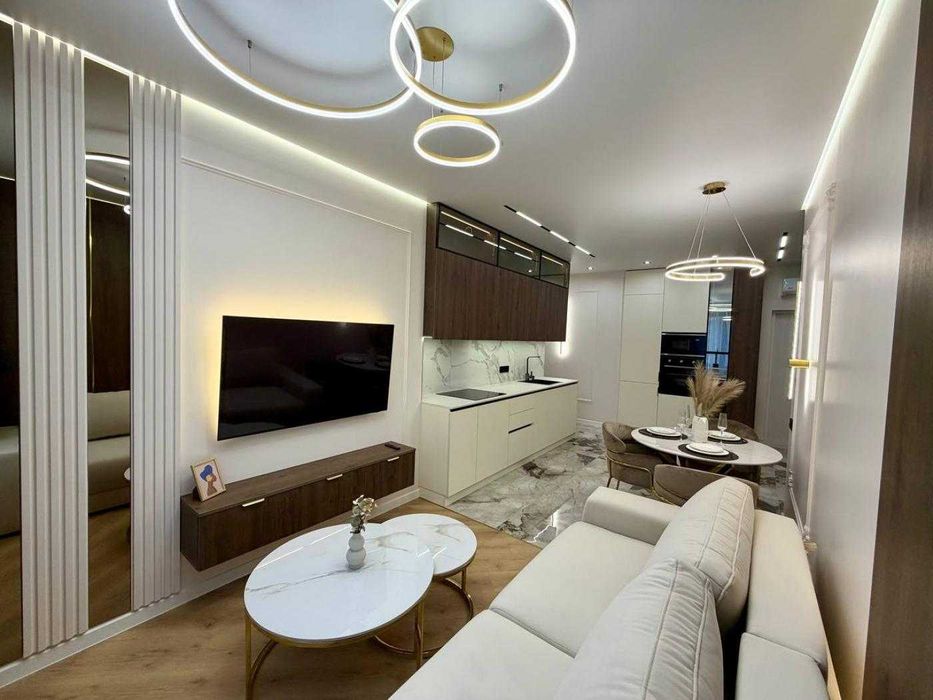 2к ЖК Эллада Аркадия Гефест Торг Дизайнерский ремонт средний этаж